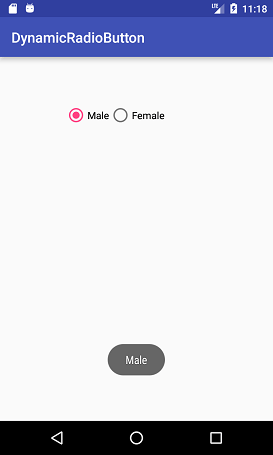 آموزش RadioButton داینامیک در اندروید